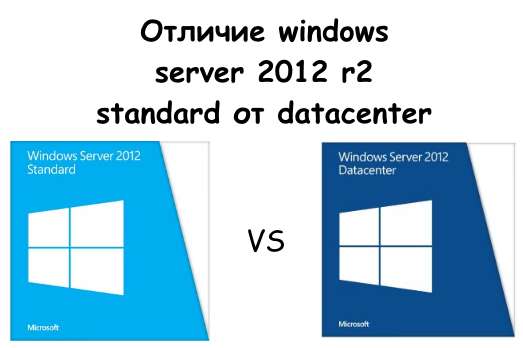 Windows Server 2012 R2 standard и datacenter